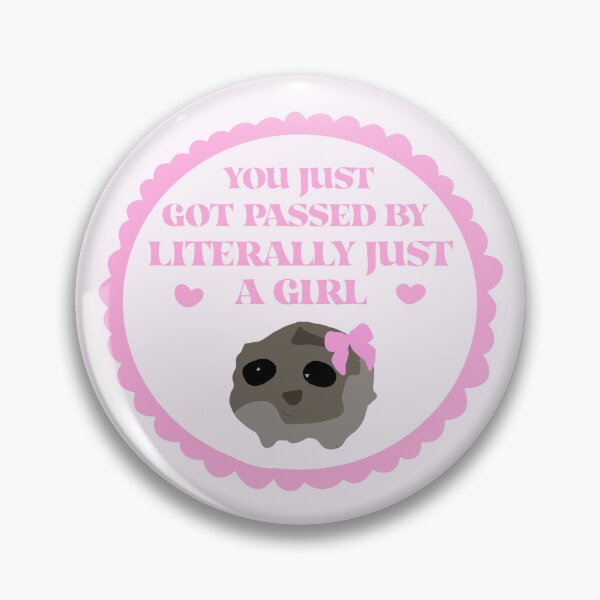 Item preview, Passed by literally just a girl  designed and sold by petiteToulon.