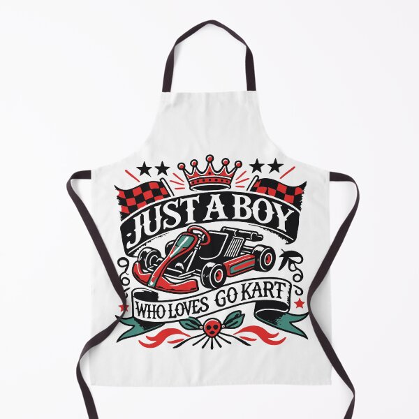 Item preview, A Boy Who Loves Go-kart Retro Style designed and sold by LuminOrb.