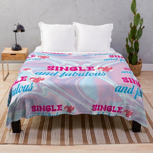 Item preview, Single and fabulous, funny quote designed and sold by Mauswohn.