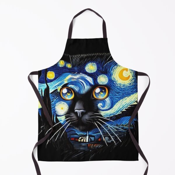 Item preview, STARRY NIGHT CAT  designed and sold by AvalonTshirts.