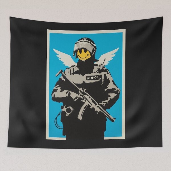 Item preview, Banksy Flying Copper Original designed and sold by WE-ARE-BANKSY.