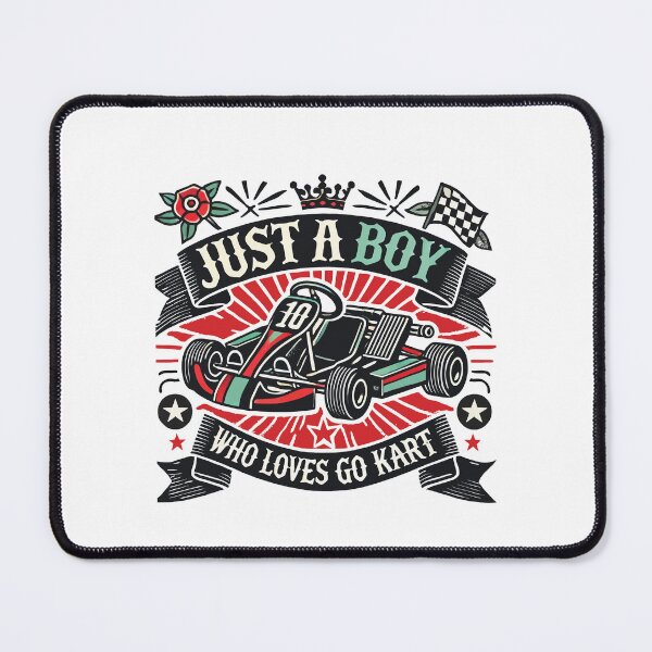 Item preview, A Boy Who Loves Go-karting Adventure designed and sold by LuminOrb.