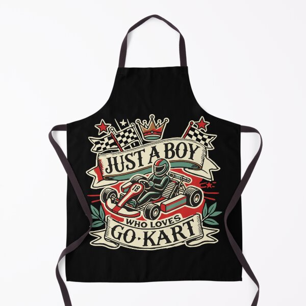 Item preview, Boy Who Loves Go-karting Racing designed and sold by LuminOrb.