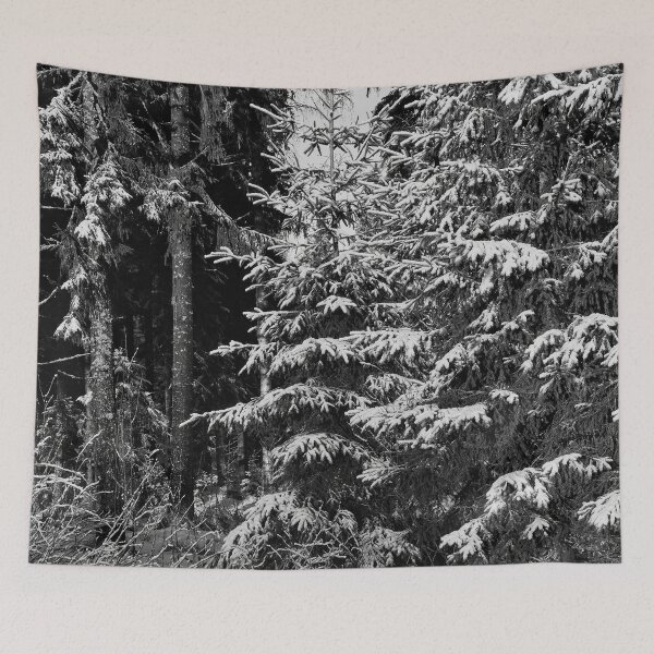Item preview, Oh yes the christmas is over said the spruce bw designed and sold by Jouko Lehto Photography.