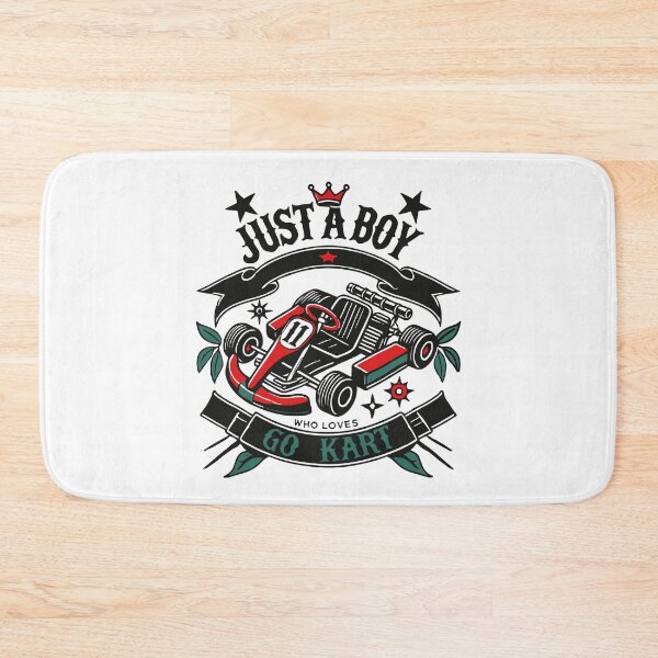 Item preview, Go-kart Loving Boy Retro Style designed and sold by LuminOrb.