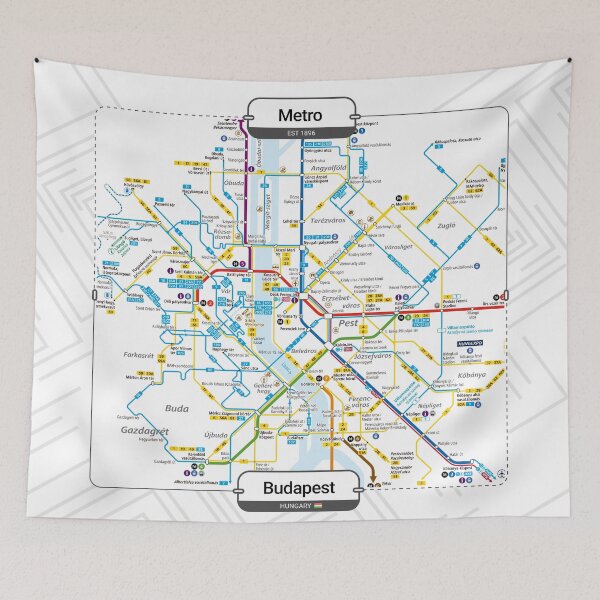 Item preview, Subway - Budapest designed and sold by aleibanez.