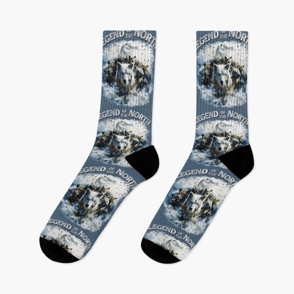 Item preview, LEGEND OF THE NORTH WOLVES BEARS BIRDS MOUNTAINS designed and sold by NikoDeeko.