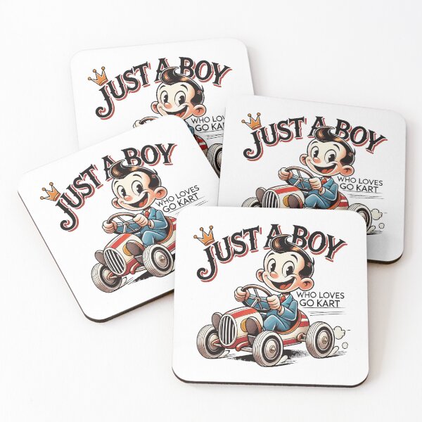 Item preview, Just A Boy Who Loves Go-Kart Fun designed and sold by LuminOrb.