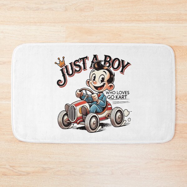 Item preview, Just A Boy Who Loves Go-Kart Fun designed and sold by LuminOrb.