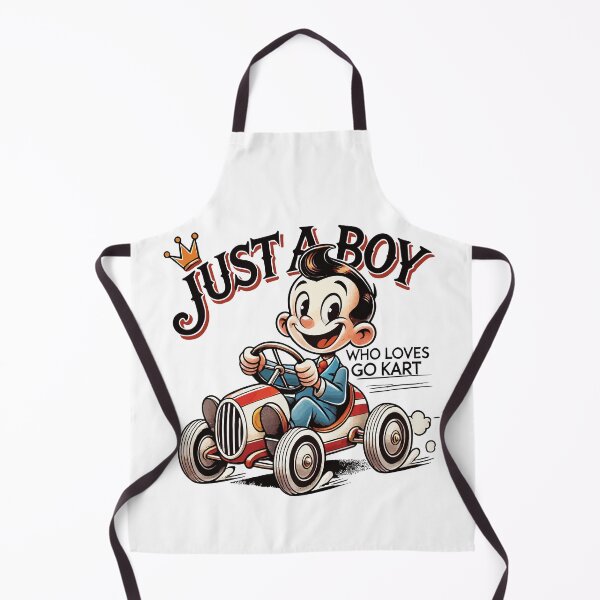 Item preview, Just A Boy Who Loves Go-Kart Fun designed and sold by LuminOrb.
