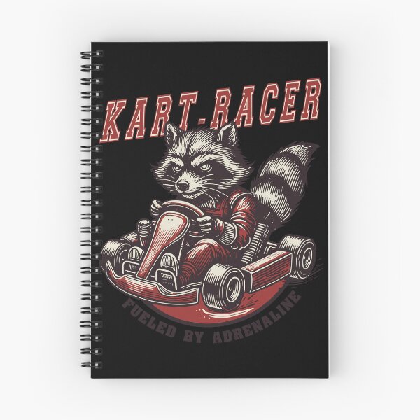 Item preview, Kart Racer Raccoon In Go-kart Adventure designed and sold by LuminOrb.