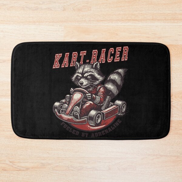 Item preview, Kart Racer Raccoon In Go-kart Adventure designed and sold by LuminOrb.