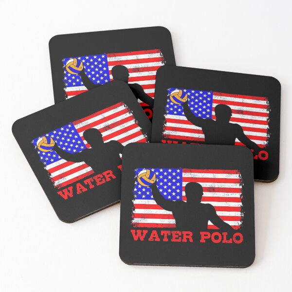 Item preview, Water Polo United States Flag USA Team Sport Water Polo  designed and sold by DoodleUrban.