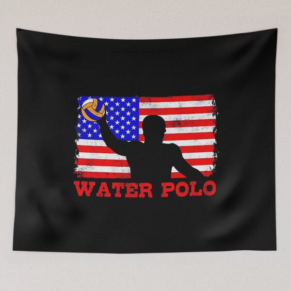 Item preview, Water Polo United States Flag USA Team Sport Water Polo  designed and sold by DoodleUrban.