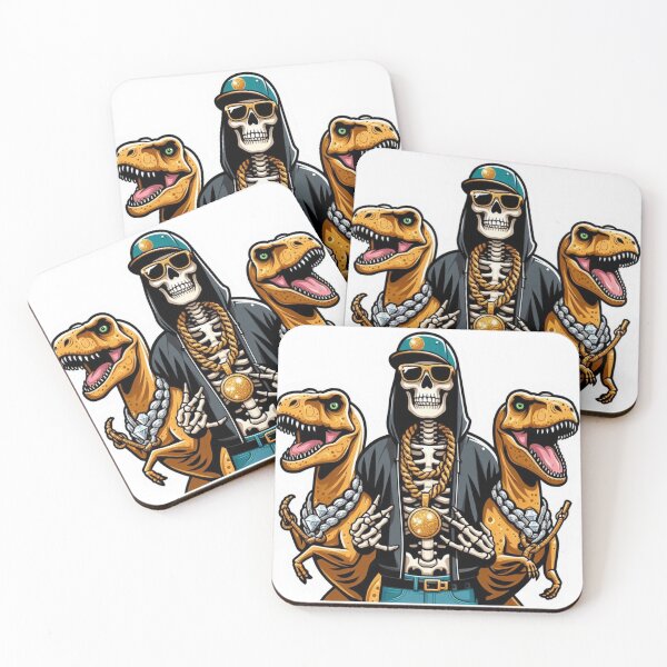 Item preview, The Dino Skeleton Thug designed and sold by MillionaireMF.
