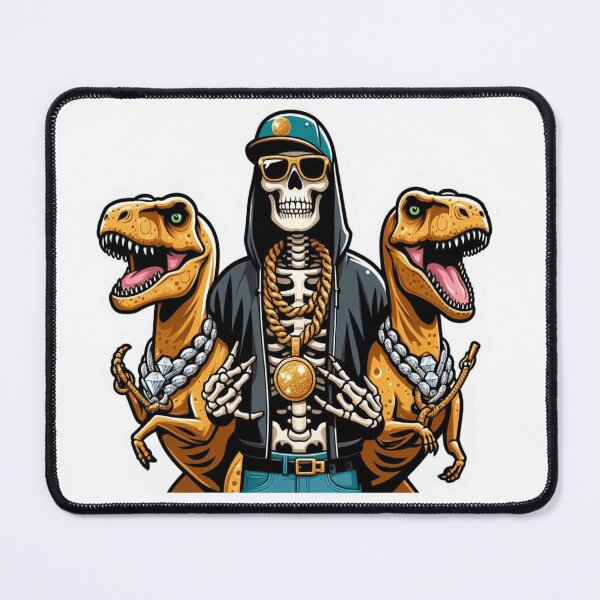 Item preview, The Dino Skeleton Thug designed and sold by MillionaireMF.