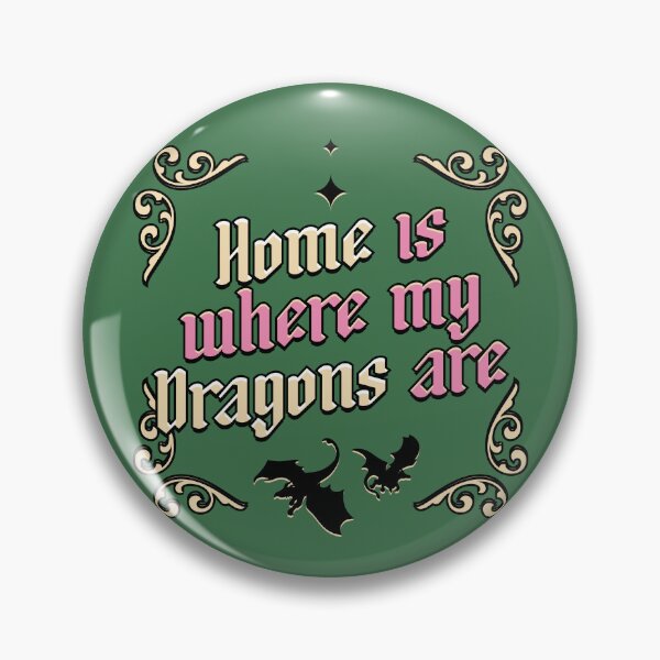 Item preview, Home is Where my Dragons are Illustrated Bookish Type designed and sold by Magyarmelcsi Illustration.