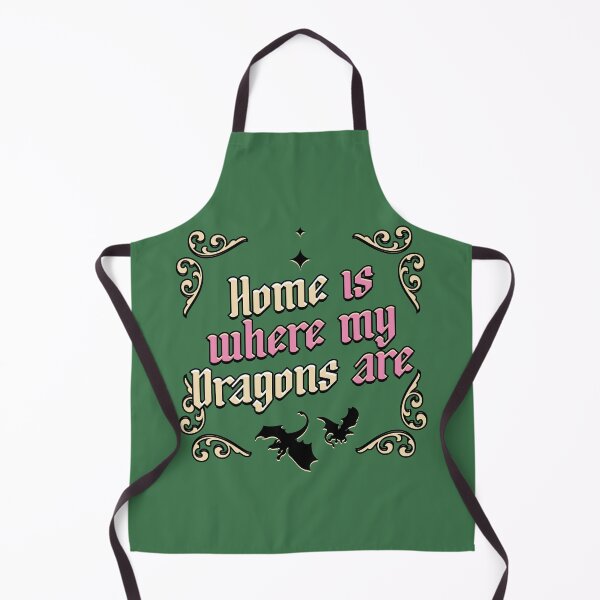 Item preview, Home is Where my Dragons are Illustrated Bookish Type designed and sold by Magyarmelcsi Illustration.