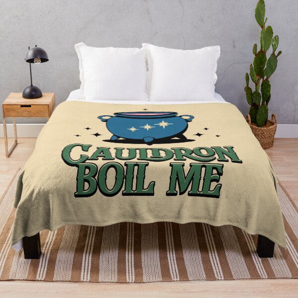 Item preview, Cauldron Boil Me Illustrated Bookish Type designed and sold by Magyarmelcsi Illustration.