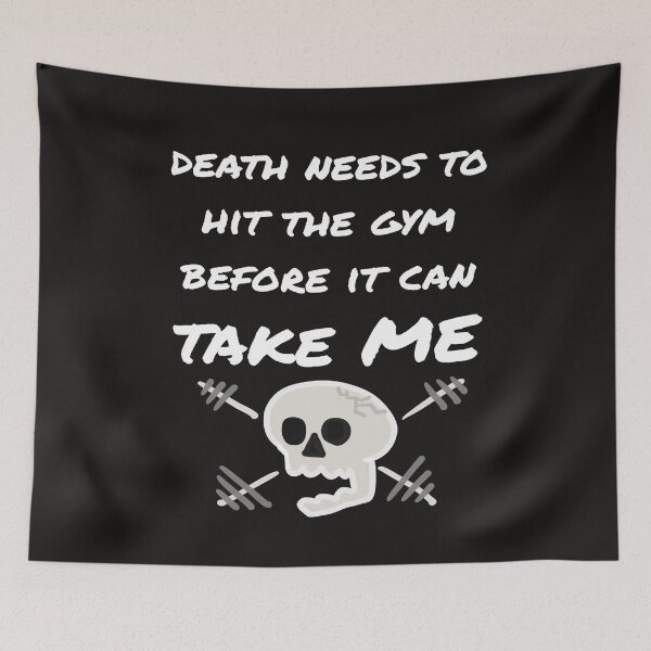 Item preview, Death Needs To Hit The Gym designed and sold by OL-RW.