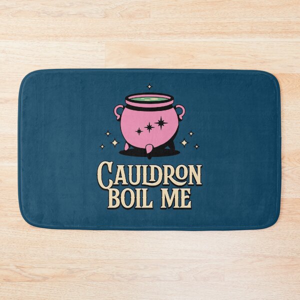 Item preview, Cauldron Boil Me Illustrated Bookish Type designed and sold by Magyarmelcsi Illustration.