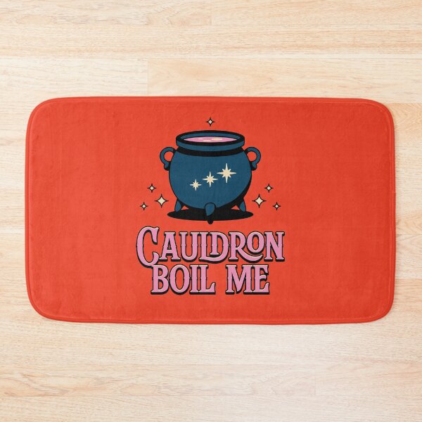Item preview, Cauldron Boil Me Illustrated Bookish Type designed and sold by Magyarmelcsi Illustration.