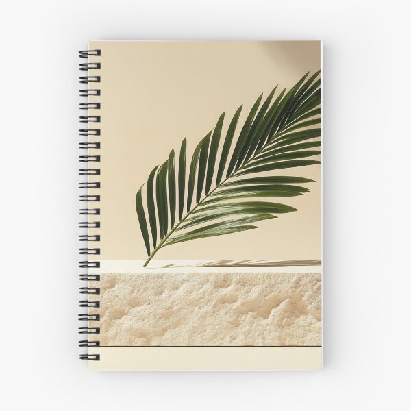 Item preview, Elegant palm leaf on a stone base designed and sold by anytka.