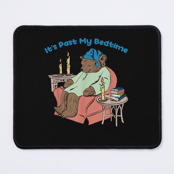 Item preview, It's Past My Bedtime Funny Bear Lover Reading   designed and sold by DoodleUrban.