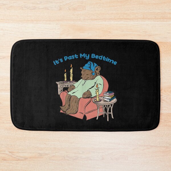 Item preview, It's Past My Bedtime Funny Bear Lover Reading   designed and sold by DoodleUrban.