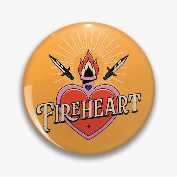 Item preview, Fireheart Illustrated Bookish Type designed and sold by Magyarmelcsi Illustration.