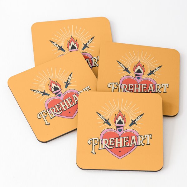 Item preview, Fireheart Illustrated Bookish Type designed and sold by Magyarmelcsi Illustration.