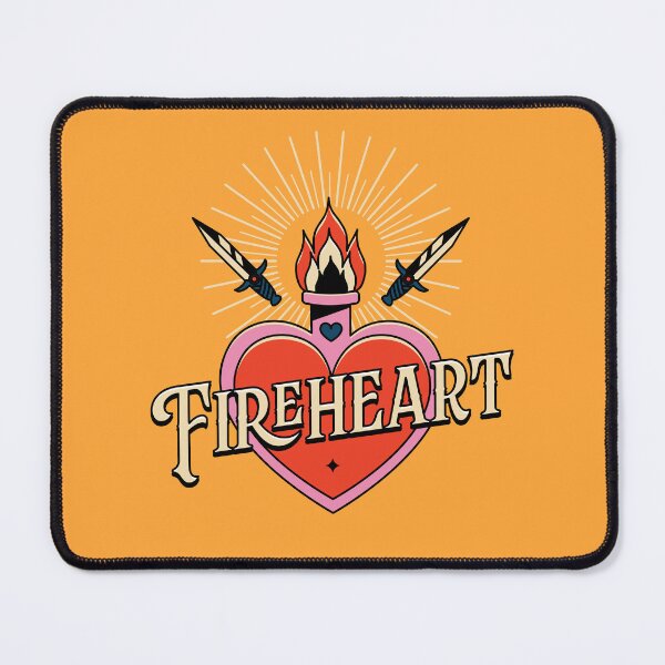 Item preview, Fireheart Illustrated Bookish Type designed and sold by Magyarmelcsi Illustration.
