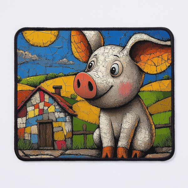 Item preview, Whimsy Farm Piglet designed and sold by Andy Gambino Art.