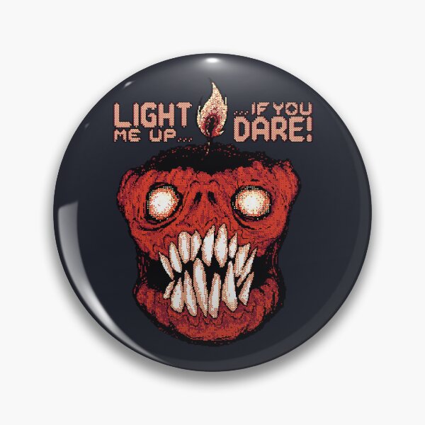 Item preview, Grotesque Candle Monster Pixel Art designed and sold by ariverrr.