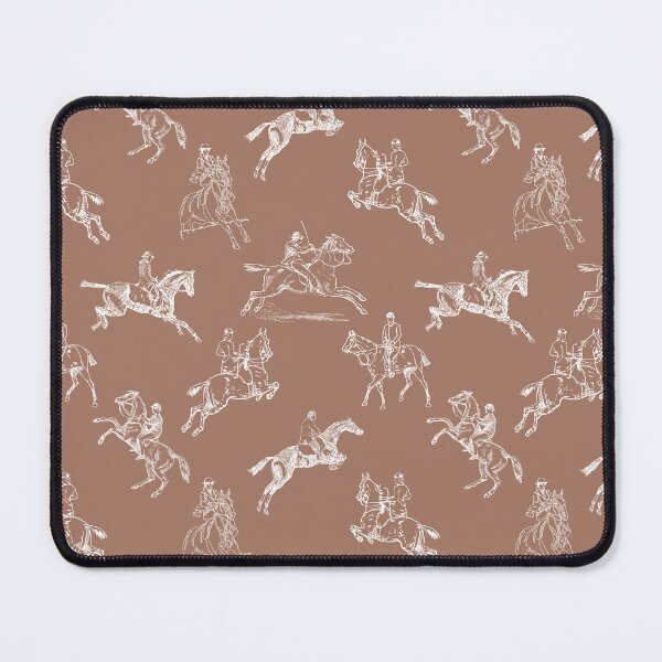 Item preview, Modern Chic Stylish Girly Brown Equestrian Toile designed and sold by tanjica.
