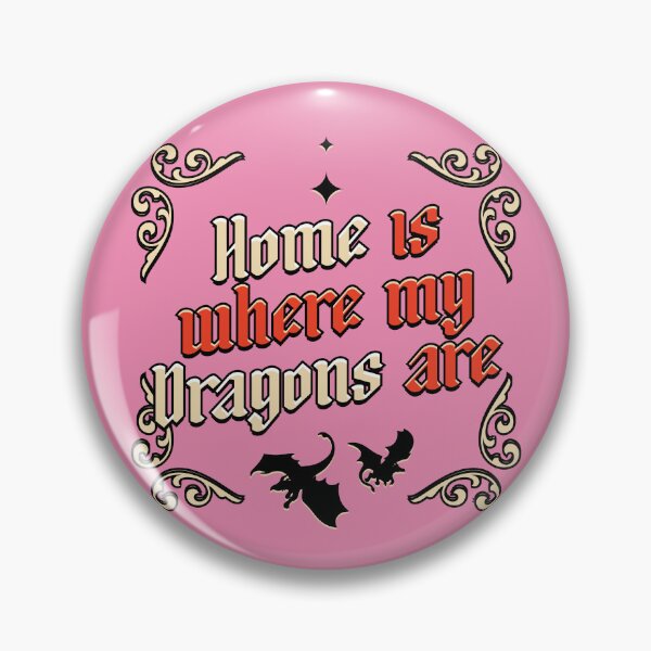 Item preview, Home is Where my Dragons are Illustrated Bookish Type designed and sold by Magyarmelcsi Illustration.