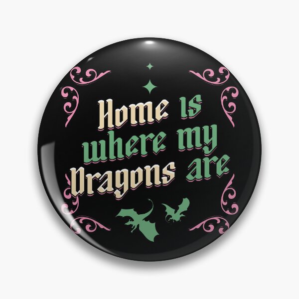 Item preview, Home is Where my Dragons are Illustrated Bookish Type designed and sold by Magyarmelcsi Illustration.
