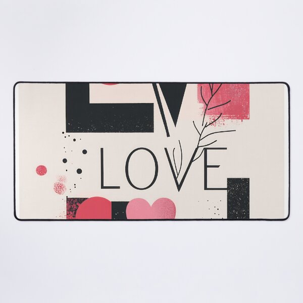 Item preview, Love-themed abstract artwork display designed and sold by anytka.