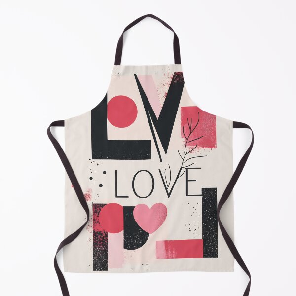 Item preview, Love-themed abstract artwork display designed and sold by anytka.