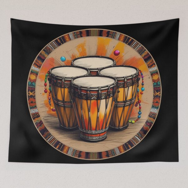 Item preview, Sacred Rhythms: Echoes of African Spirit designed and sold by 'VARI'.