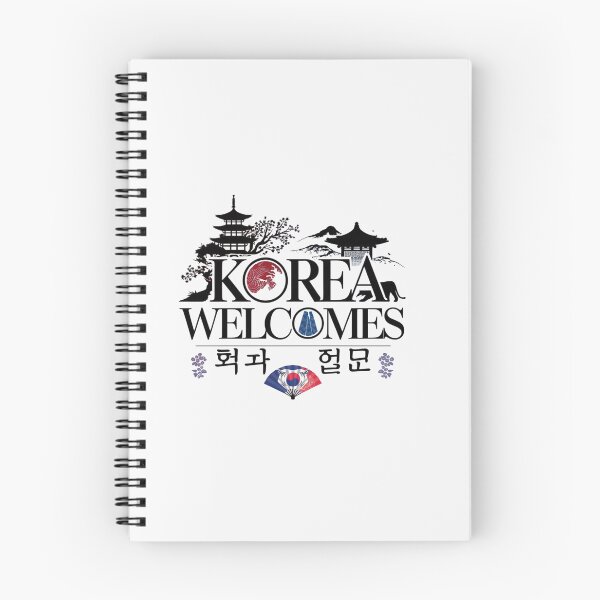 Item preview, Korea Welcomes Flag Map Kimchi, Seoul, Hanbok designed and sold by AnimalsDH305.