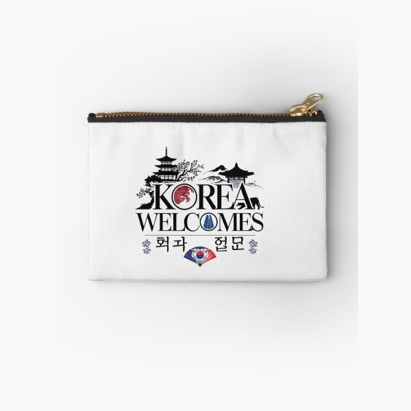 Item preview, Korea Welcomes Flag Map Kimchi, Seoul, Hanbok designed and sold by AnimalsDH305.