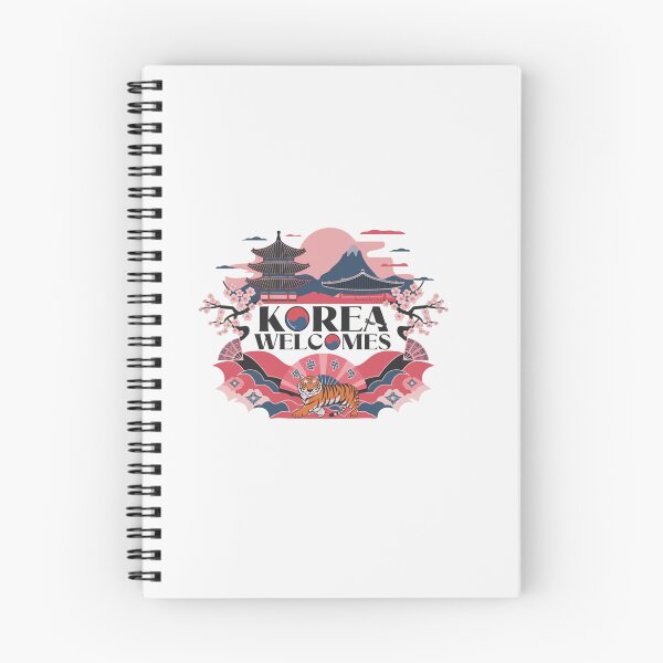 Item preview, Korea Welcomes Flag Map Kimchi, Seoul, Hanbok designed and sold by AnimalsDH305.