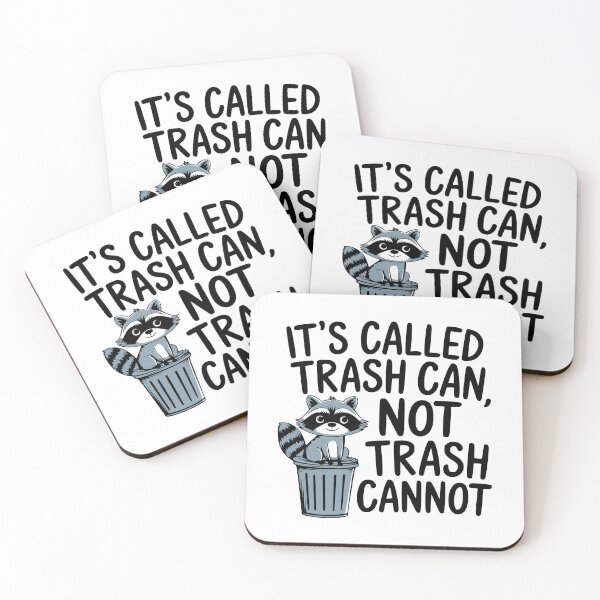Item preview, It's Trash Can Not Trash Cannot! Funny Raccoon Puns designed and sold by PMCreative.