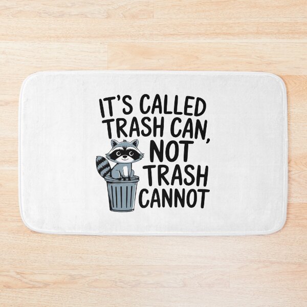 Item preview, It's Trash Can Not Trash Cannot! Funny Raccoon Puns designed and sold by PMCreative.