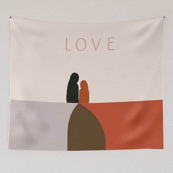 Item preview, Love between two figures designed and sold by anytka.