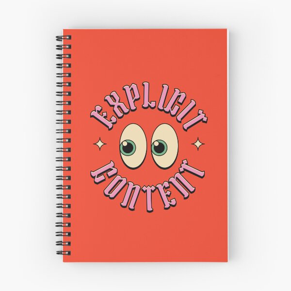 Item preview, Explicit Content Bookish Type  designed and sold by Magyarmelcsi Illustration.