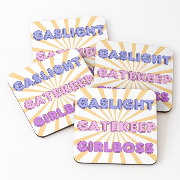 Item preview, gaslight gatekeep girlboss designed and sold by Paws and Play.