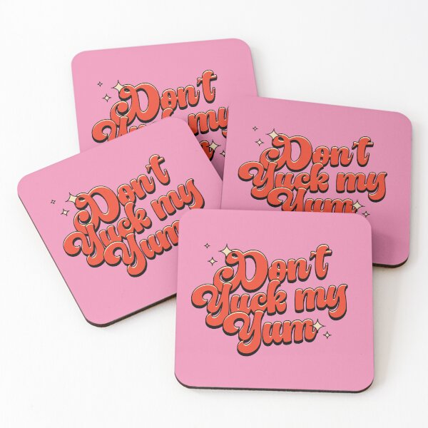 Item preview, Don't Yuck My Yum Illustrated Bookish Type  designed and sold by Magyarmelcsi Illustration.