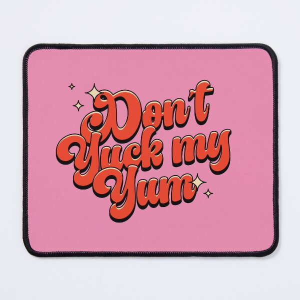 Item preview, Don't Yuck My Yum Illustrated Bookish Type  designed and sold by Magyarmelcsi Illustration.